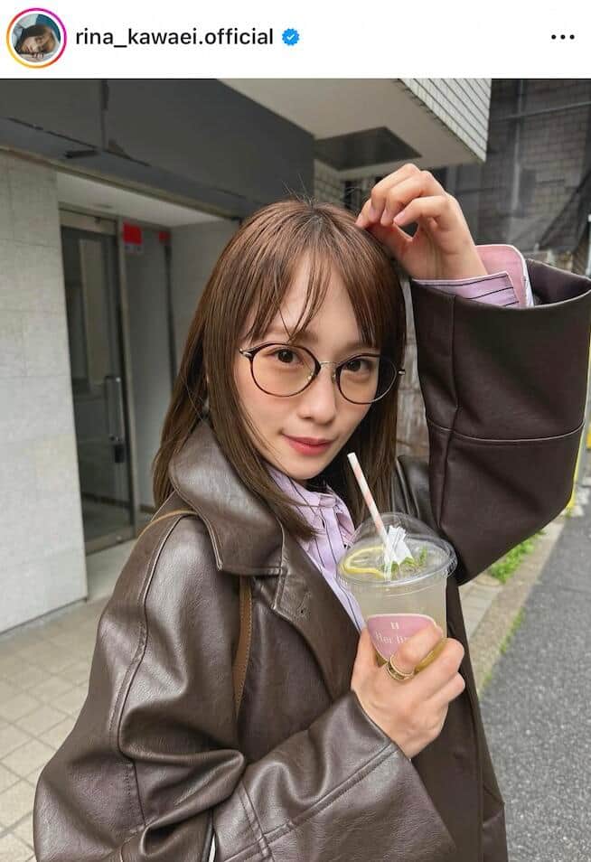川栄李奈さんのインスタグラム（＠rina_kawaei.official）より