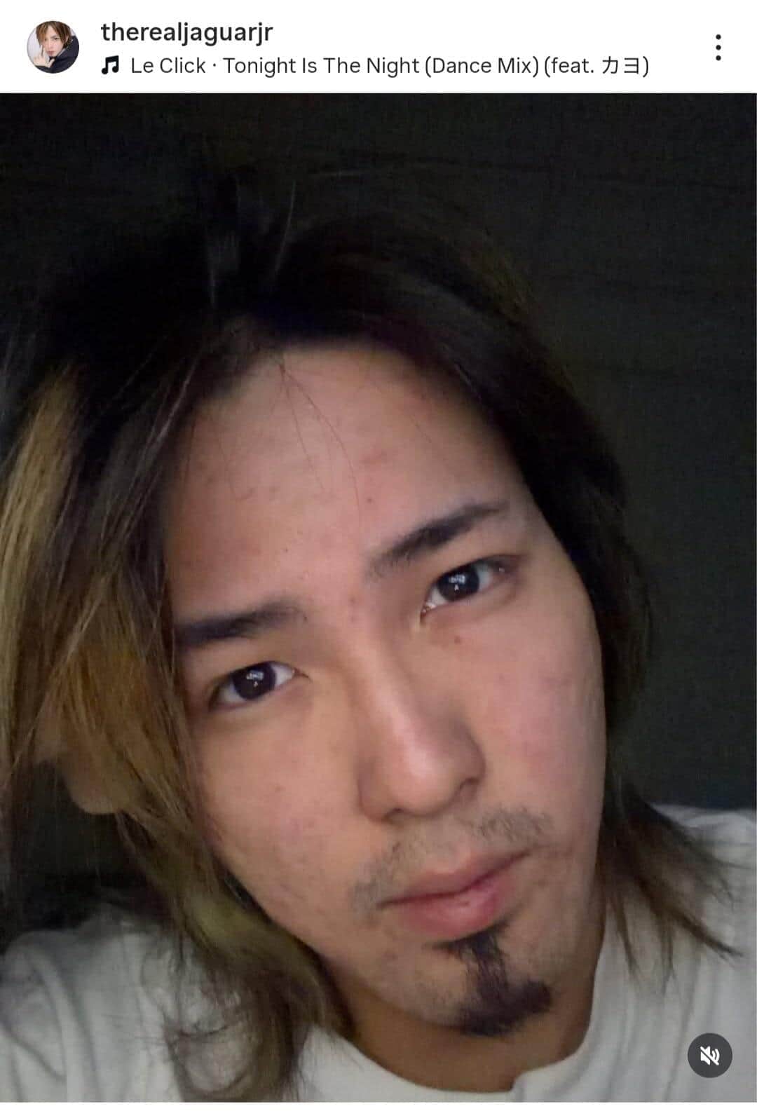 木下大維志さんのインスタグラム（＠therealjaguarjr）より