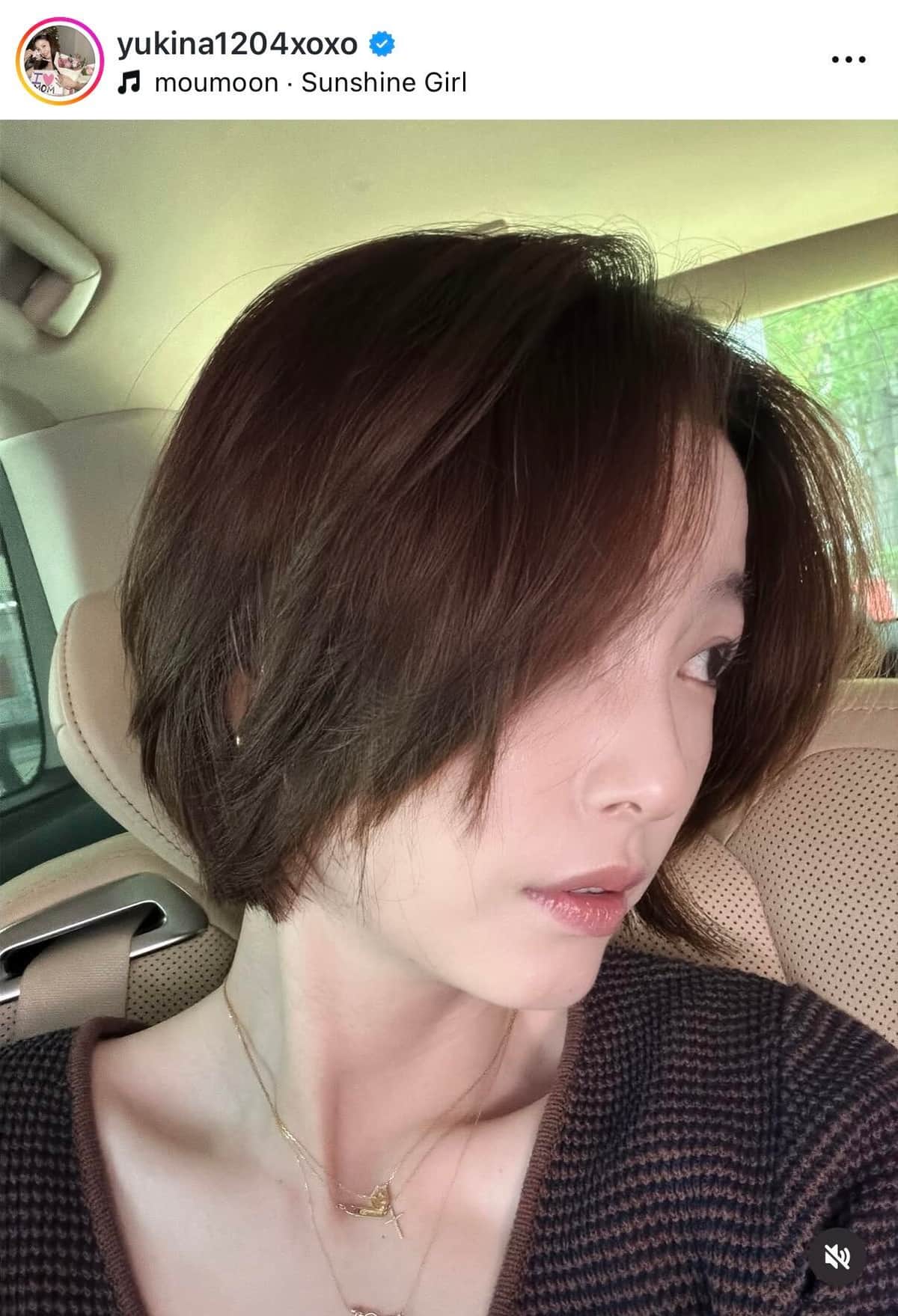 木下優樹菜さんのインスタグラム（＠yukina1204xoxo）より