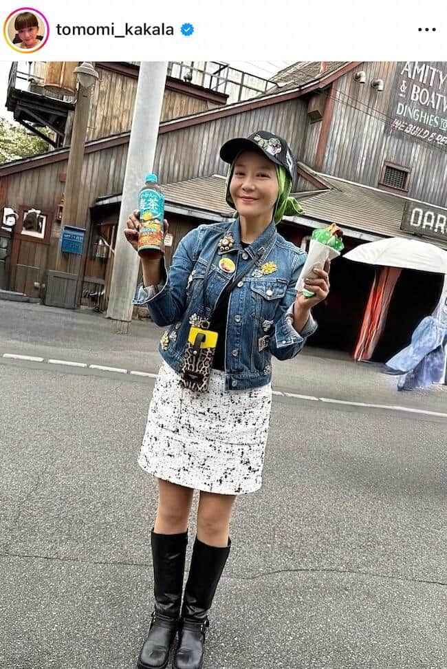 華原朋美さんのインスタグラム（＠tomomi_kakala）より