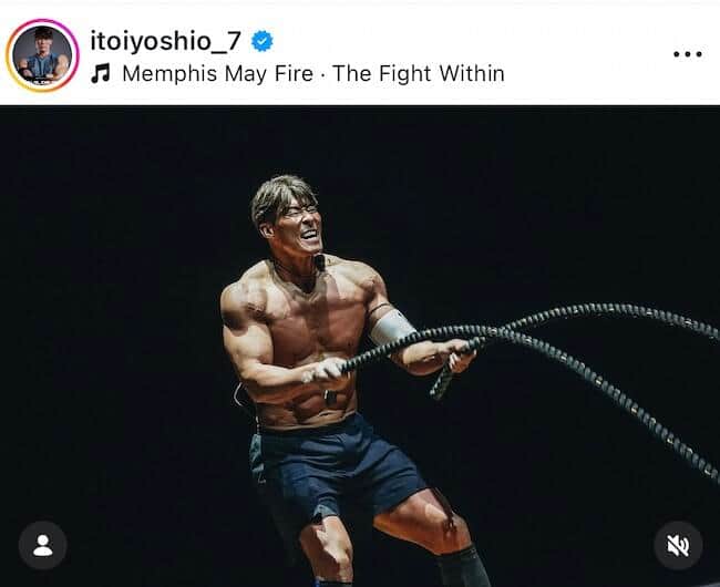 糸井嘉男さんのインスタグラム（＠itoiyoshio_7）より