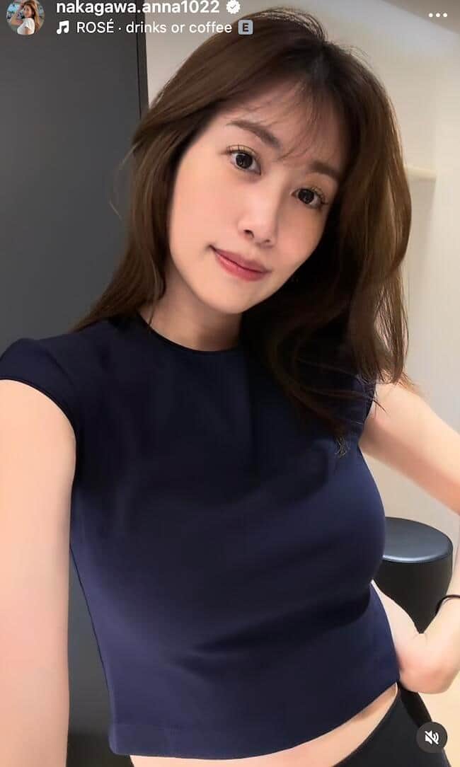 中川安奈さんのインスタグラム（＠nakagawa.anna1022）より