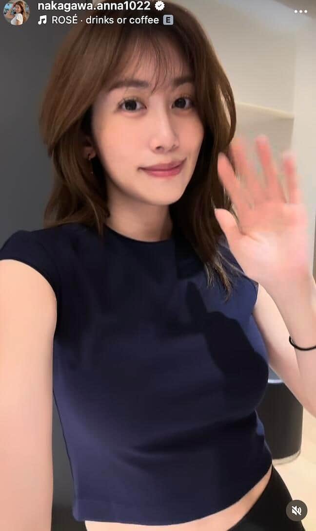 中川安奈さんのインスタグラム（＠nakagawa.anna1022）より