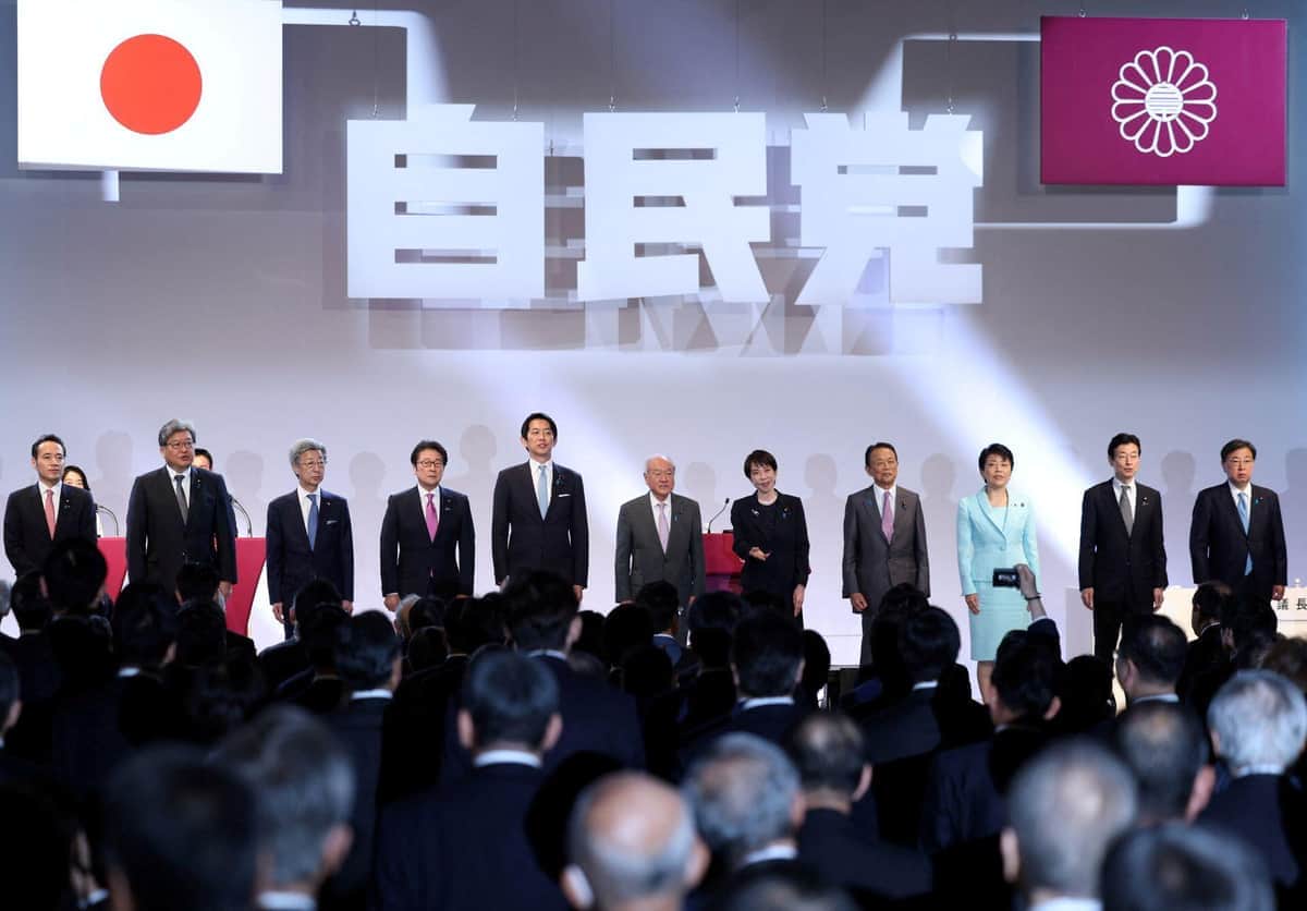 第93回自民党大会（写真：ロイター/アフロ）