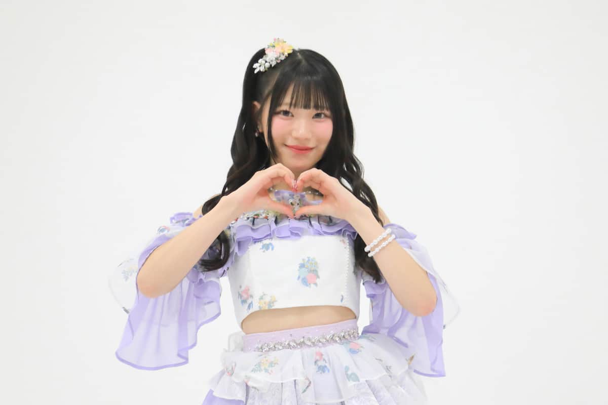 河村優愛さん。フロントメンバーに選ばれて自信がついたという