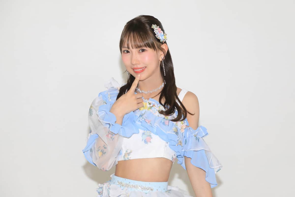 熊崎晴香さん。「中日ドラゴンズのビールかけに呼んでもらえるように」なることが目標だ