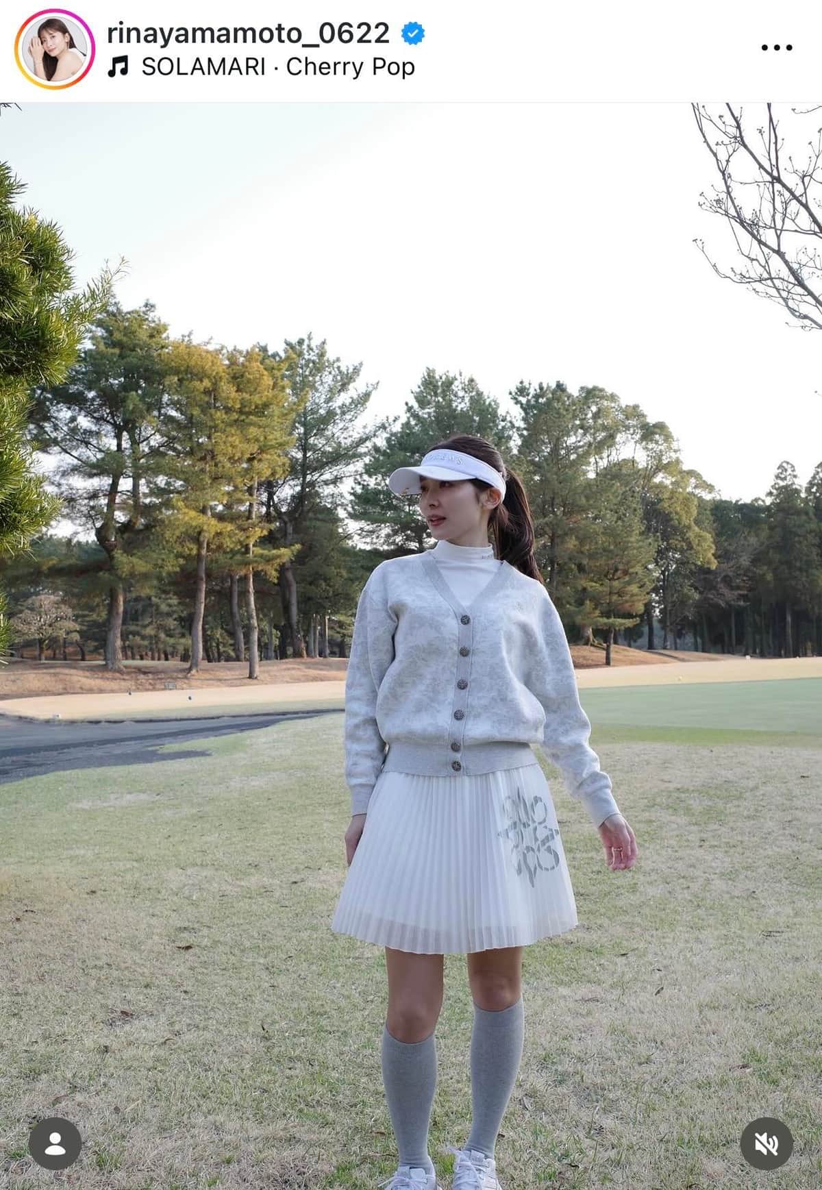 山本里菜さんのインスタグラム（＠rinayamamoto_0622）より