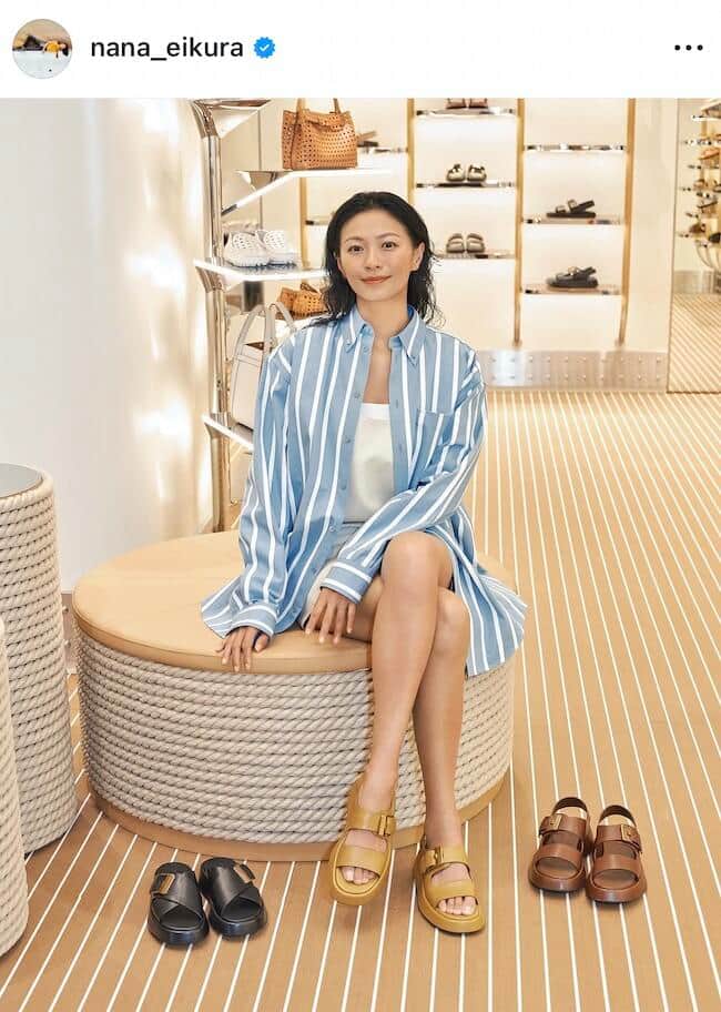 榮倉奈々さんのインスタグラム（＠nana_eikura）より