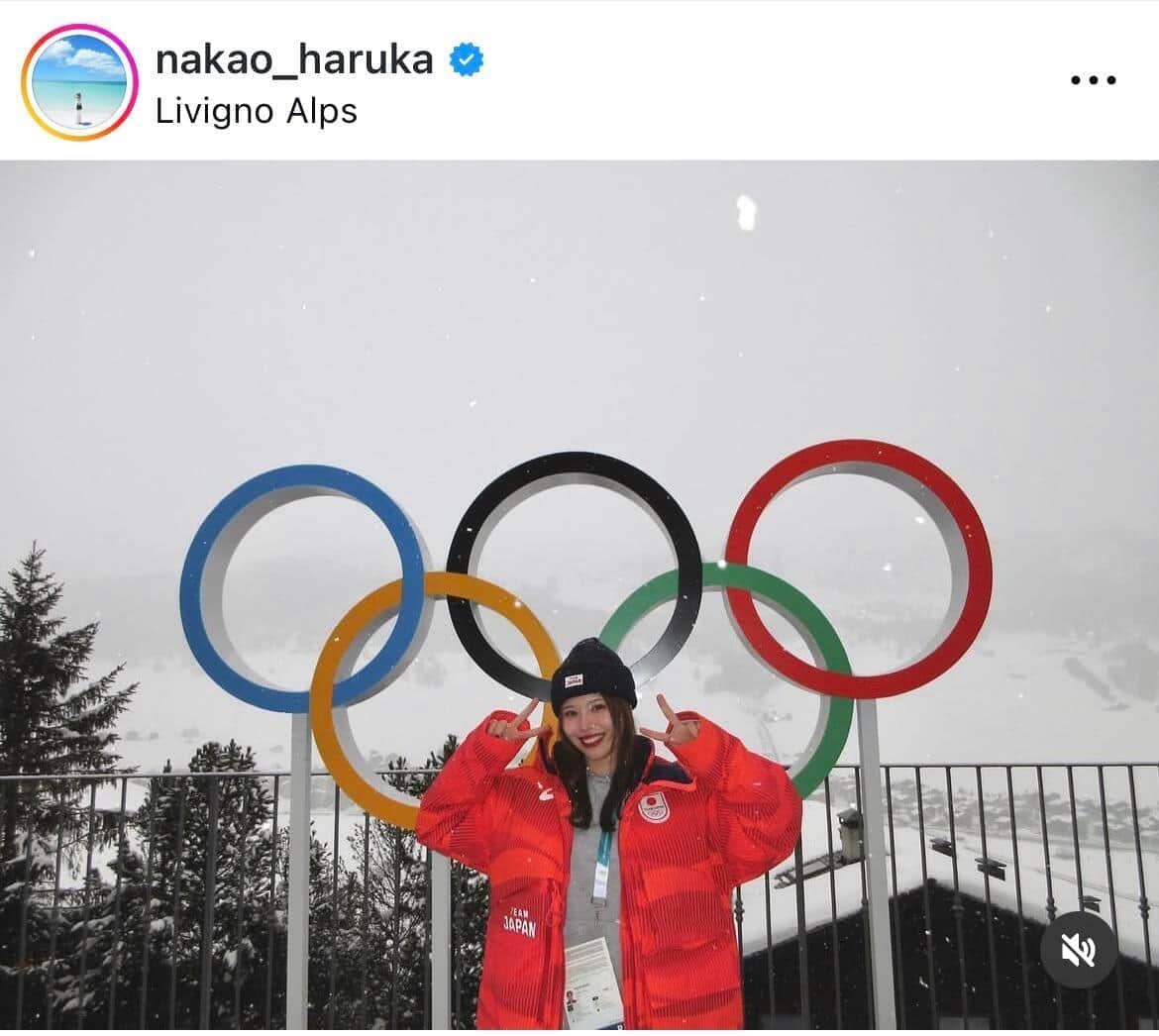 中尾春香選手のインスタグラム（＠nakao_haruka）より
