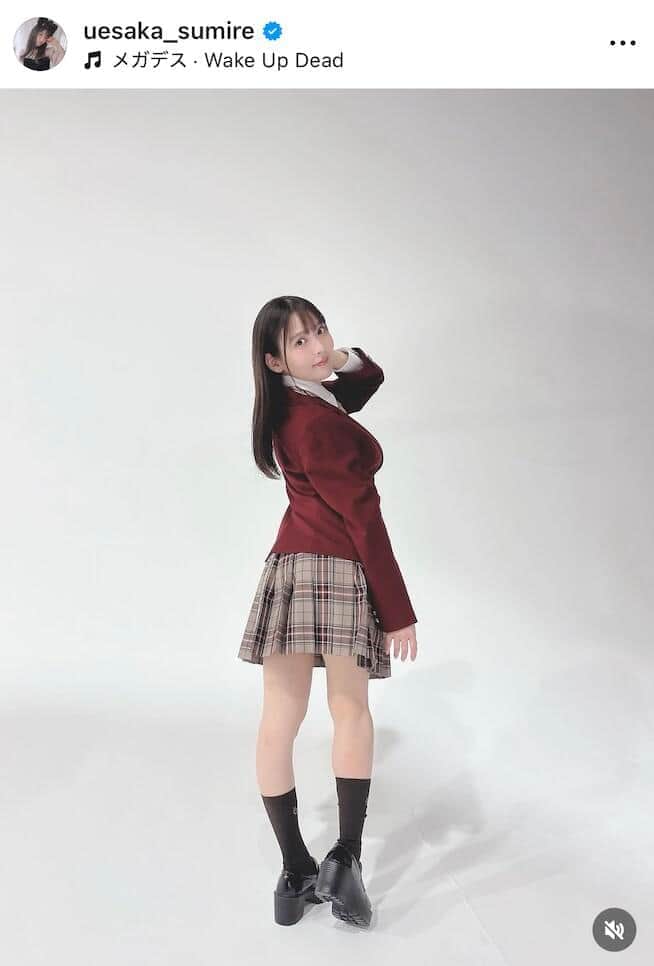 上坂すみれさんのインスタグラム（＠uesaka_sumire）より