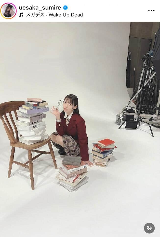 上坂すみれさんのインスタグラム（＠uesaka_sumire）より