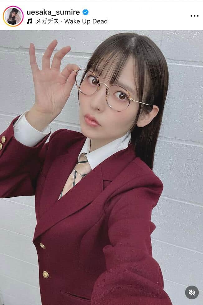 上坂すみれさんのインスタグラム（＠uesaka_sumire）より