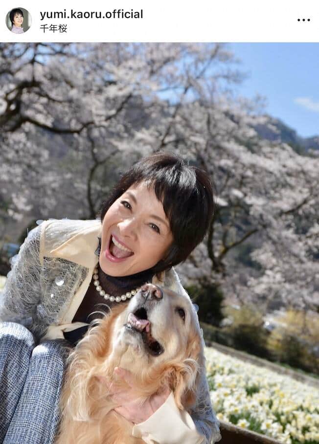 由美かおるさんのインスタグラム（＠yumi.kaoru.official）より