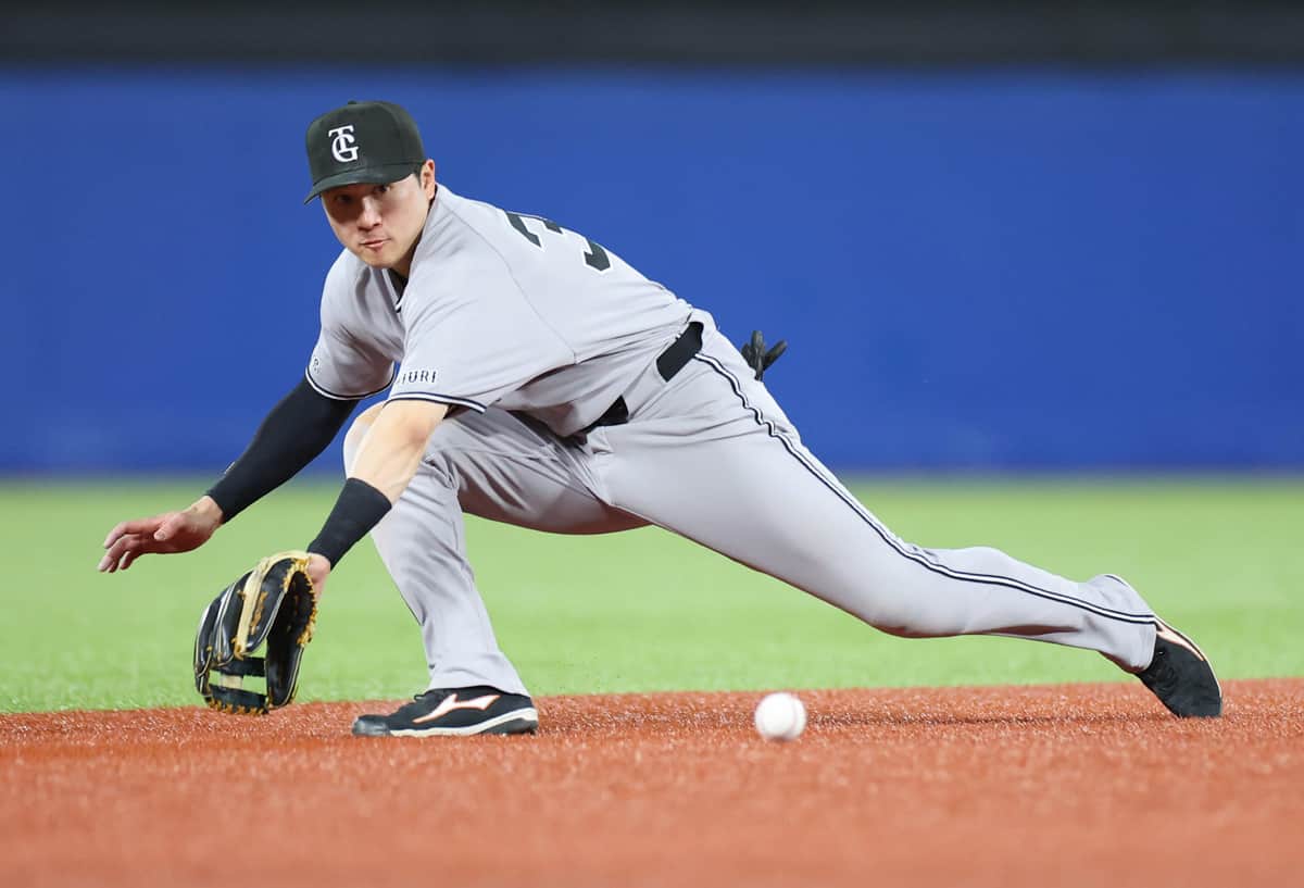 巨人・泉口友汰選手（写真：スポーツ報知/アフロ）