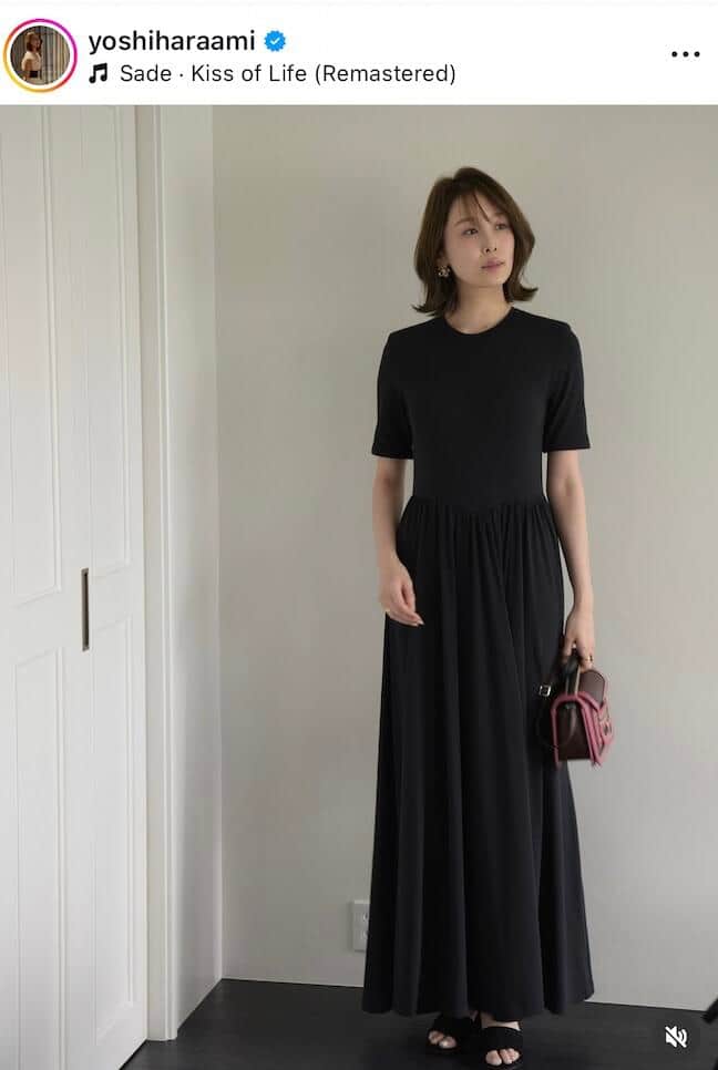 良原安美さんのインスタグラム（＠yoshiharaami）より