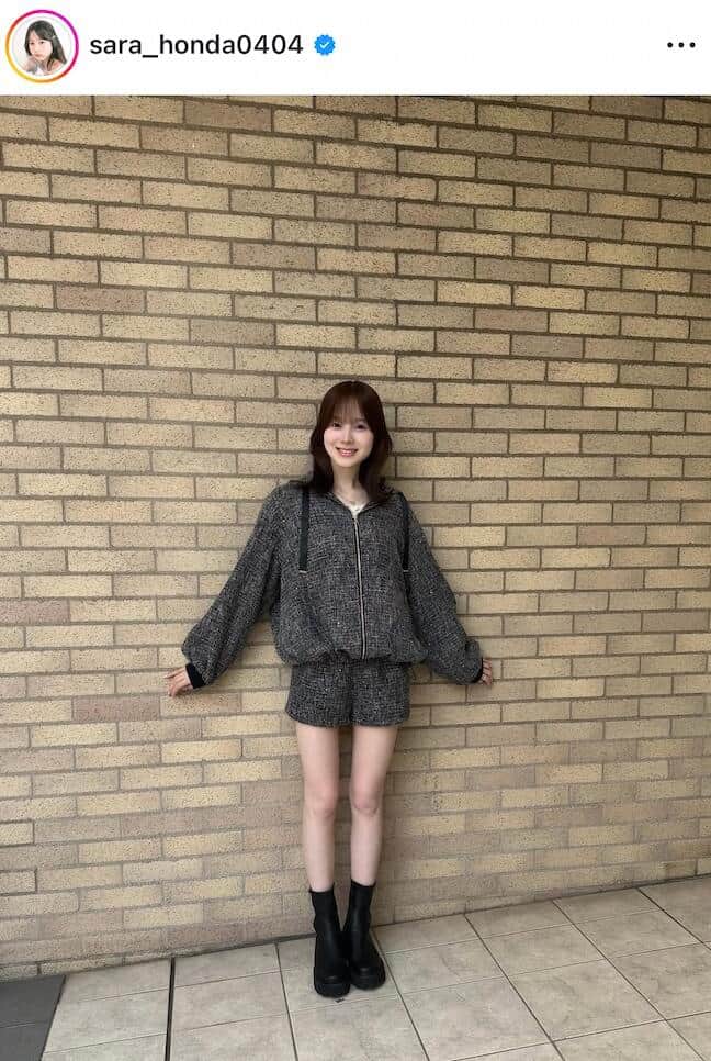 本田紗来さんのインスタグラム（＠sara_honda0404）より