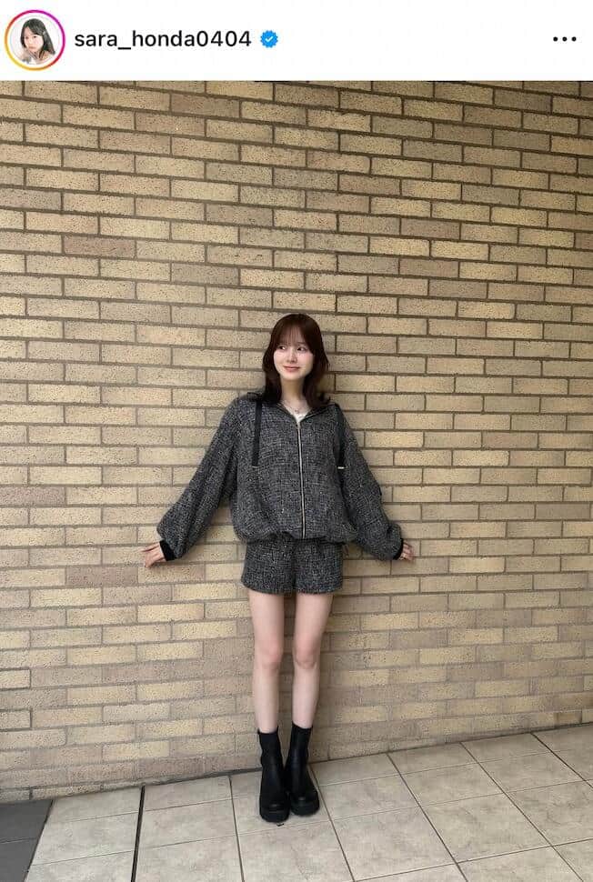 本田紗来さんのインスタグラム（＠sara_honda0404）より