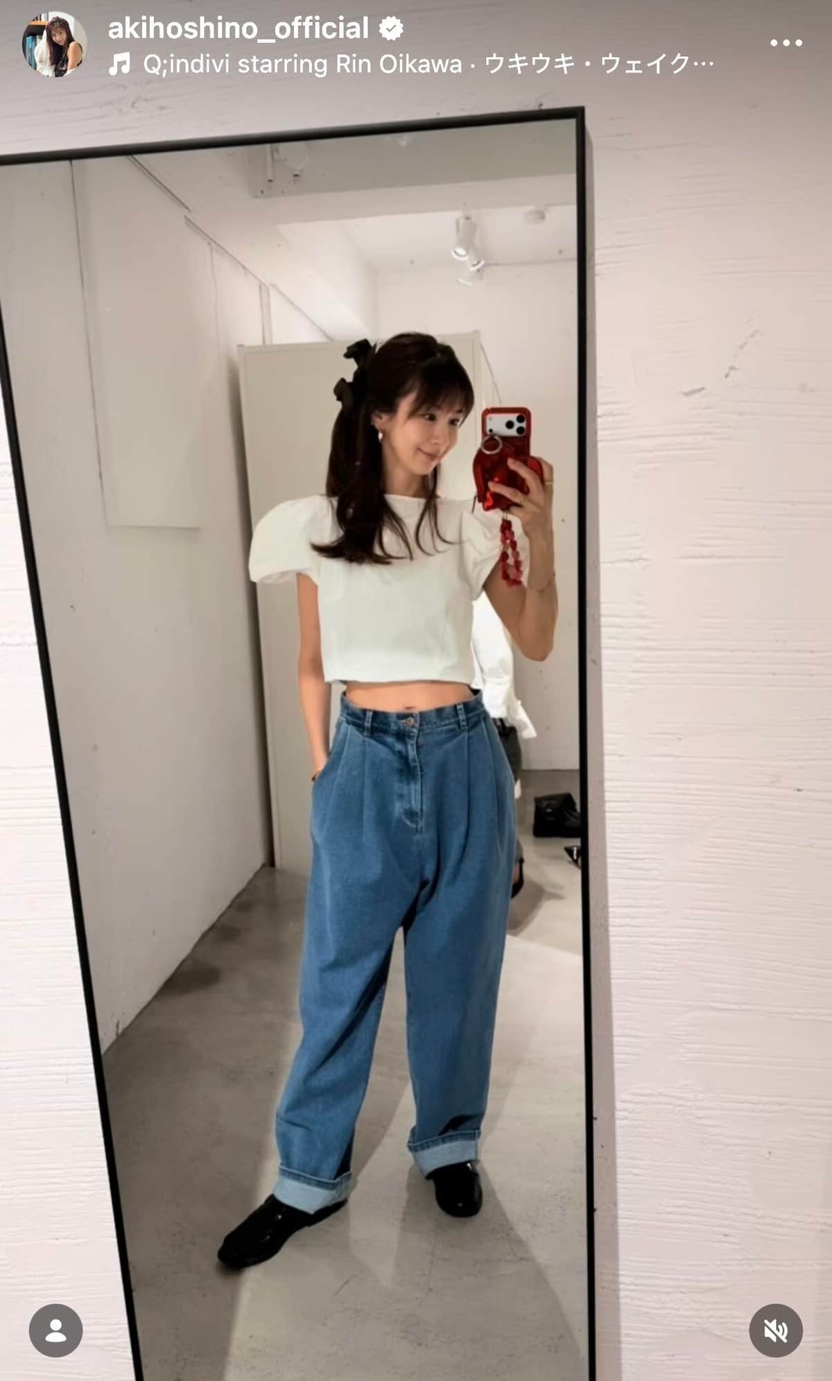 ほしのあきさんのインスタグラム（＠akihoshino_official）より
