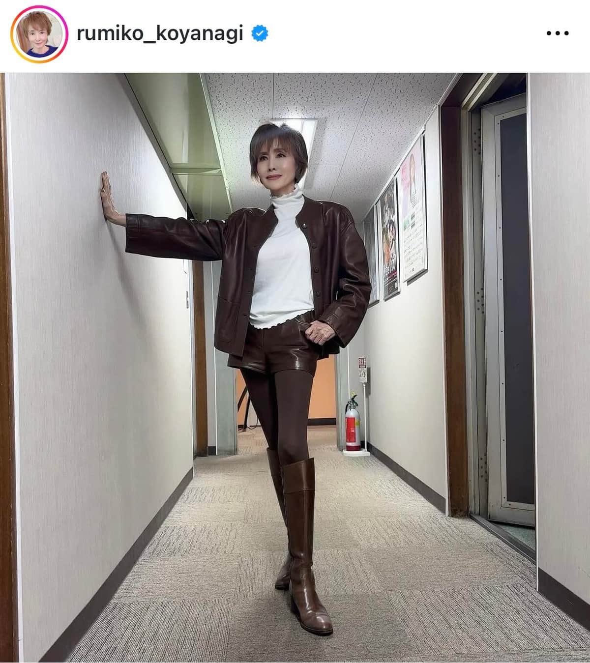 小柳ルミ子、73歳とは思えない開脚ストレッチがスゴイ　43年続けるルーティンに...「とてつもないプロ意識」
