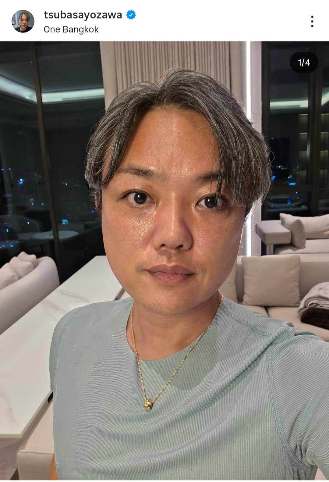 与沢翼さんのインスタグラム（＠tsubasayozawa）より