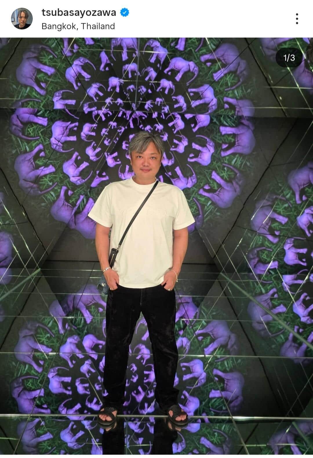 与沢翼さんのインスタグラム（＠tsubasayozawa）より