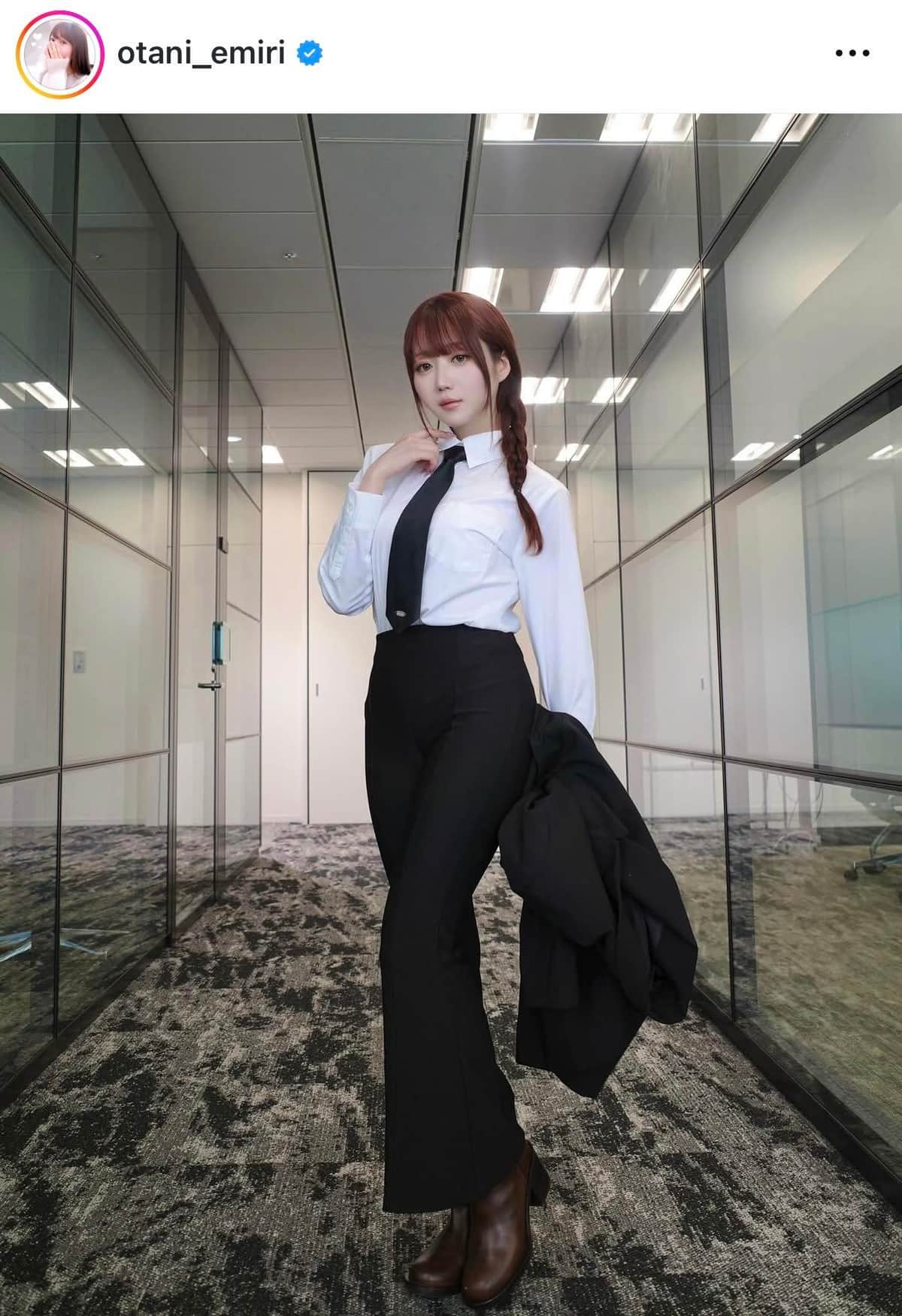 大谷映美里さんのインスタグラム（＠otani_emiri）より
