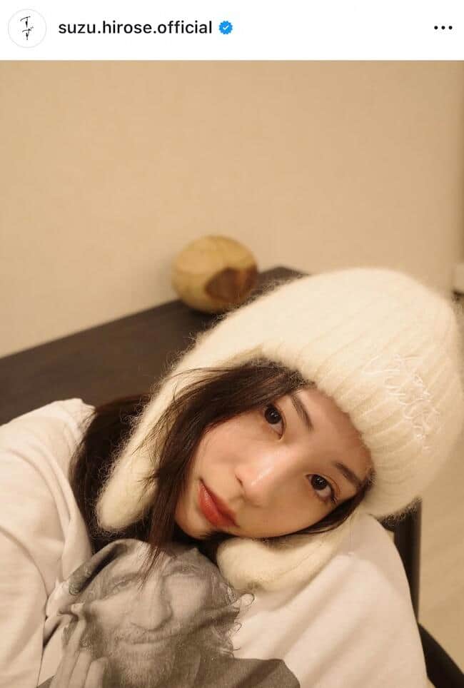 広瀬すずさんのインスタグラム（＠suzu.hirose.official）より