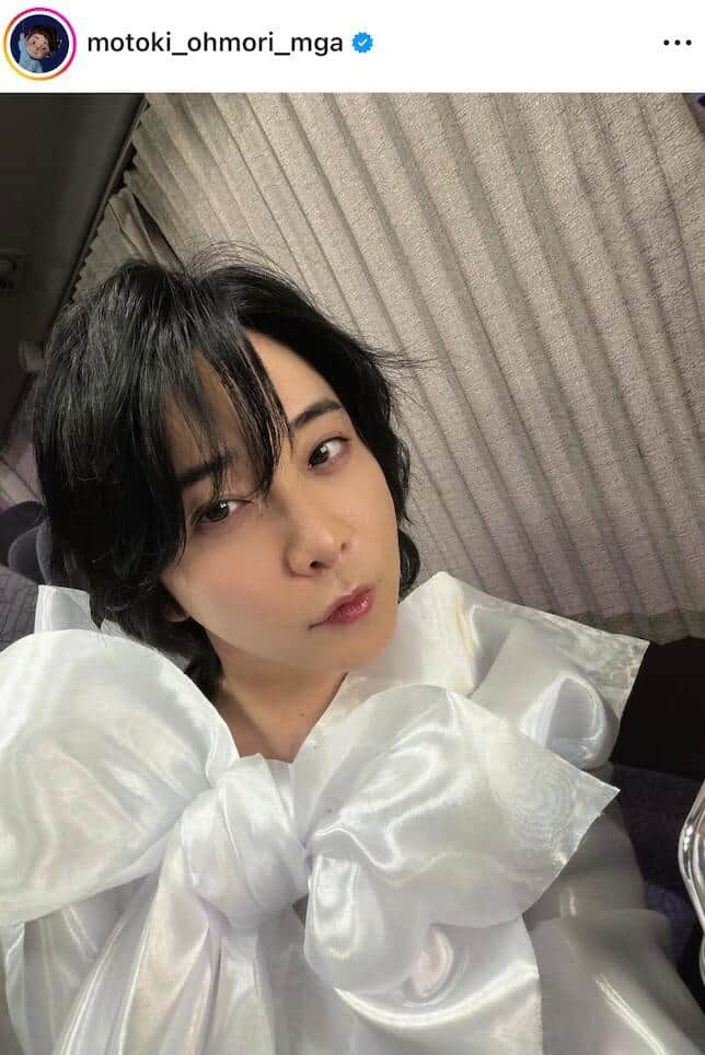 大森元貴さんのインスタグラム（＠motoki_ohmori_mga）より