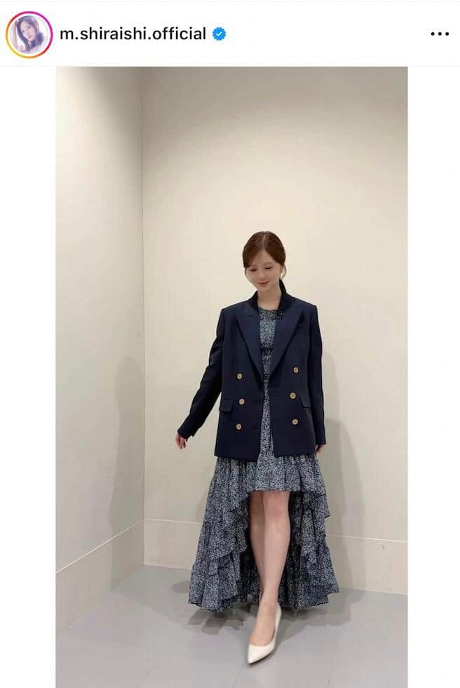 白石麻衣さんのインスタグラム（＠m.shiraishi.official）より