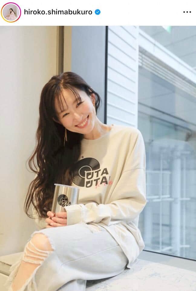 「今1番キレイ」「かっこかわいいー」大反響...島袋寛子、雰囲気変わるポニテ姿で「可愛すぎます」