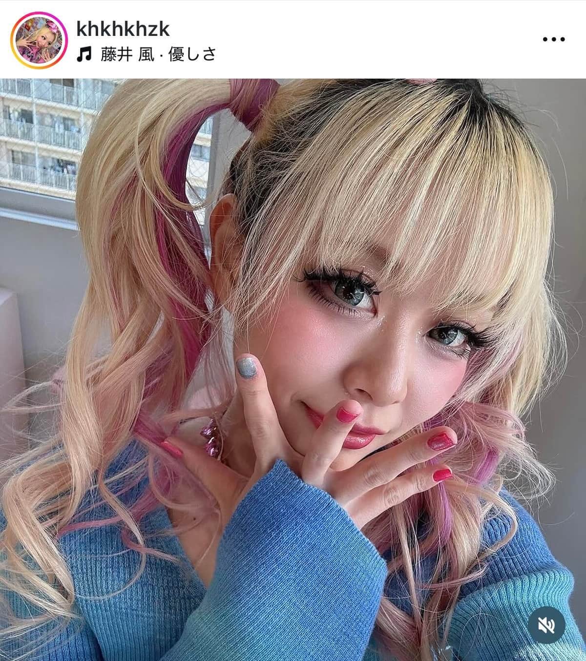 「エルフ」荒川さんのインスタグラム（＠khkhkhzk）より