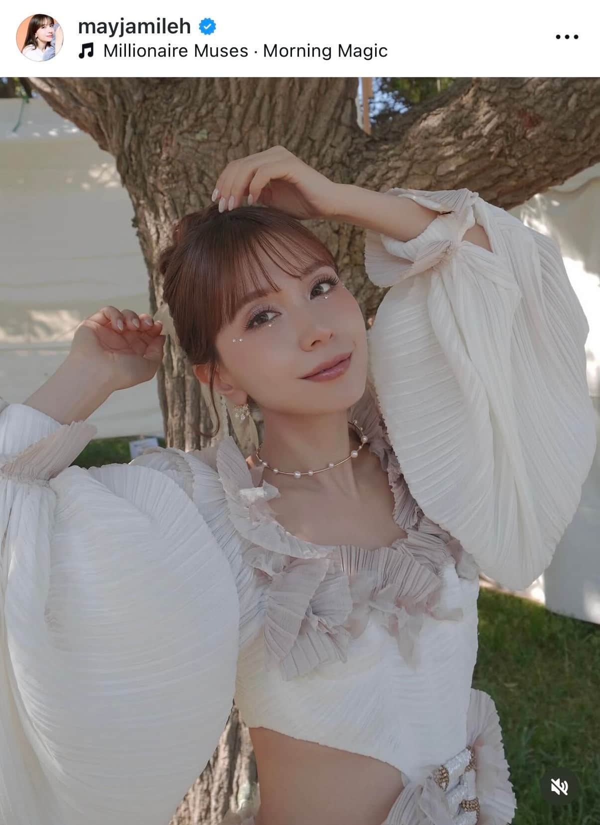 May J．さんのインスタグラム（＠mayjamileh）より