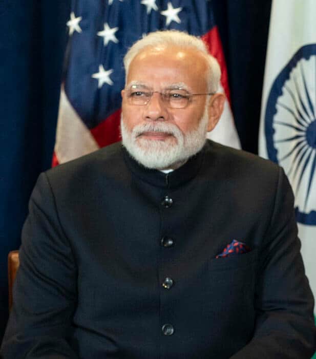 インドのモディ首相。緊縮を呼びかけている