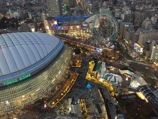 読売ジャイアンツの本拠地・東京ドーム
