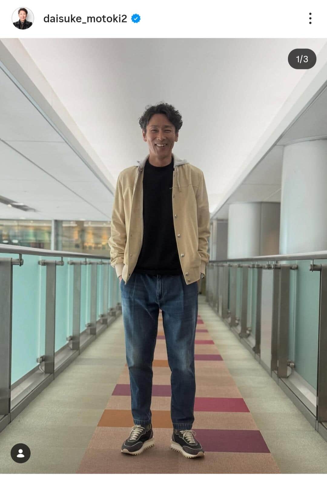 元木大介さんのインスタグラム（＠daisuke_motoki2）より