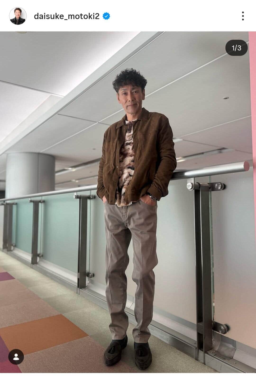 元木大介さんのインスタグラム（＠daisuke_motoki2）より