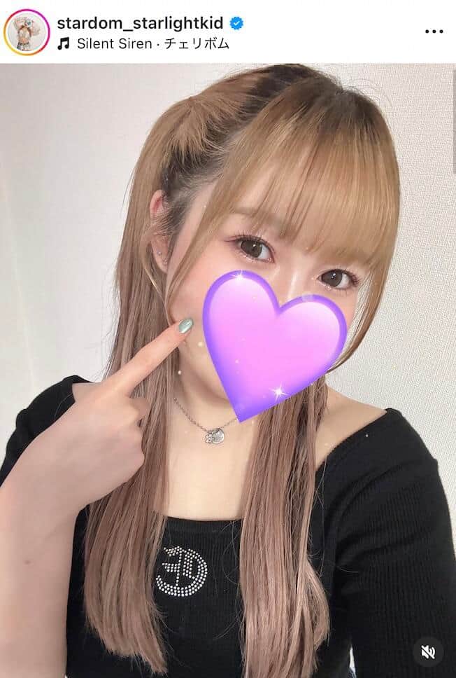 スターライト・キッドのインスタグラム（＠stardom_starlightkid）より