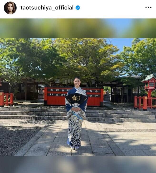 土屋太鳳さんのインスタグラム（＠taotsuchiya_official）より