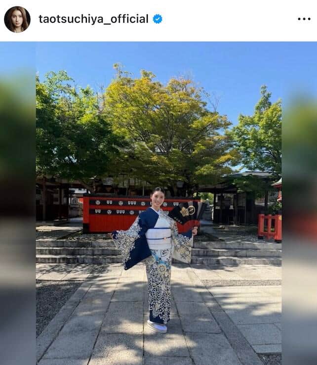 土屋太鳳さんのインスタグラム（＠taotsuchiya_official）より