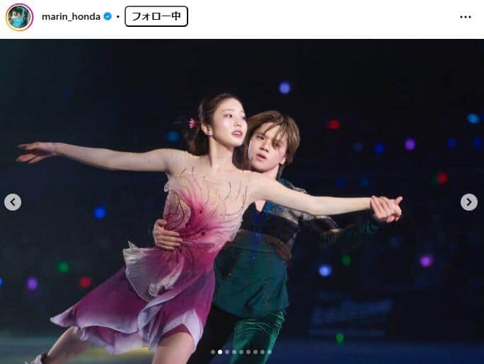 本田真凜さん（＠marin_honda）のインスタグラムより