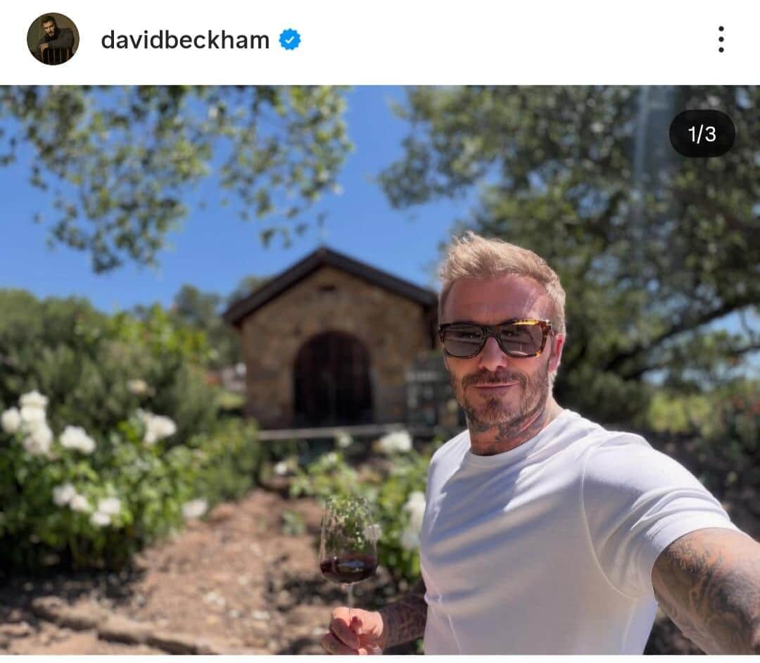 デビッド・ベッカムさんのインスタグラム（＠davidbeckham）より