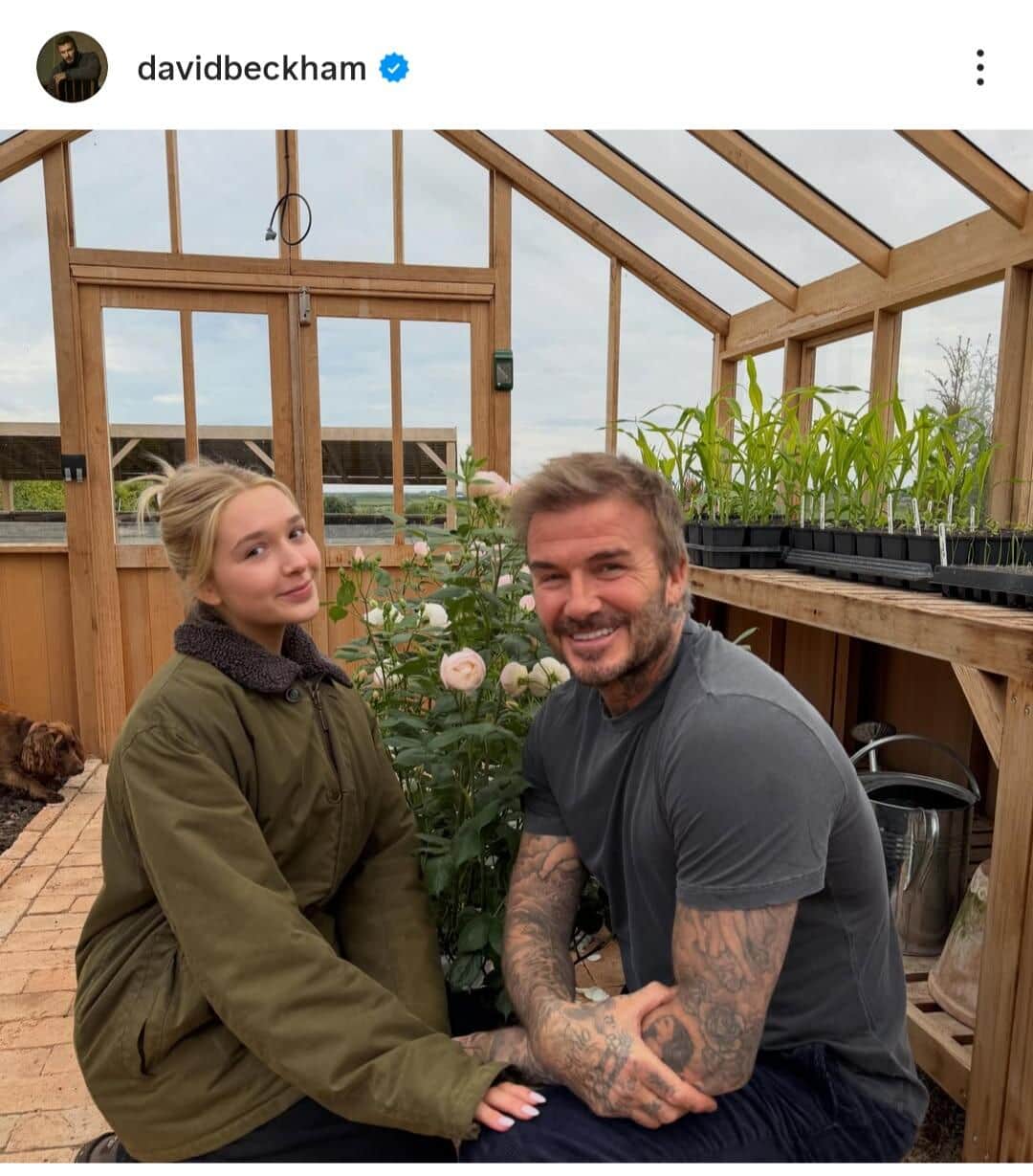 デビッド・ベッカムさんのインスタグラム（＠davidbeckham）より