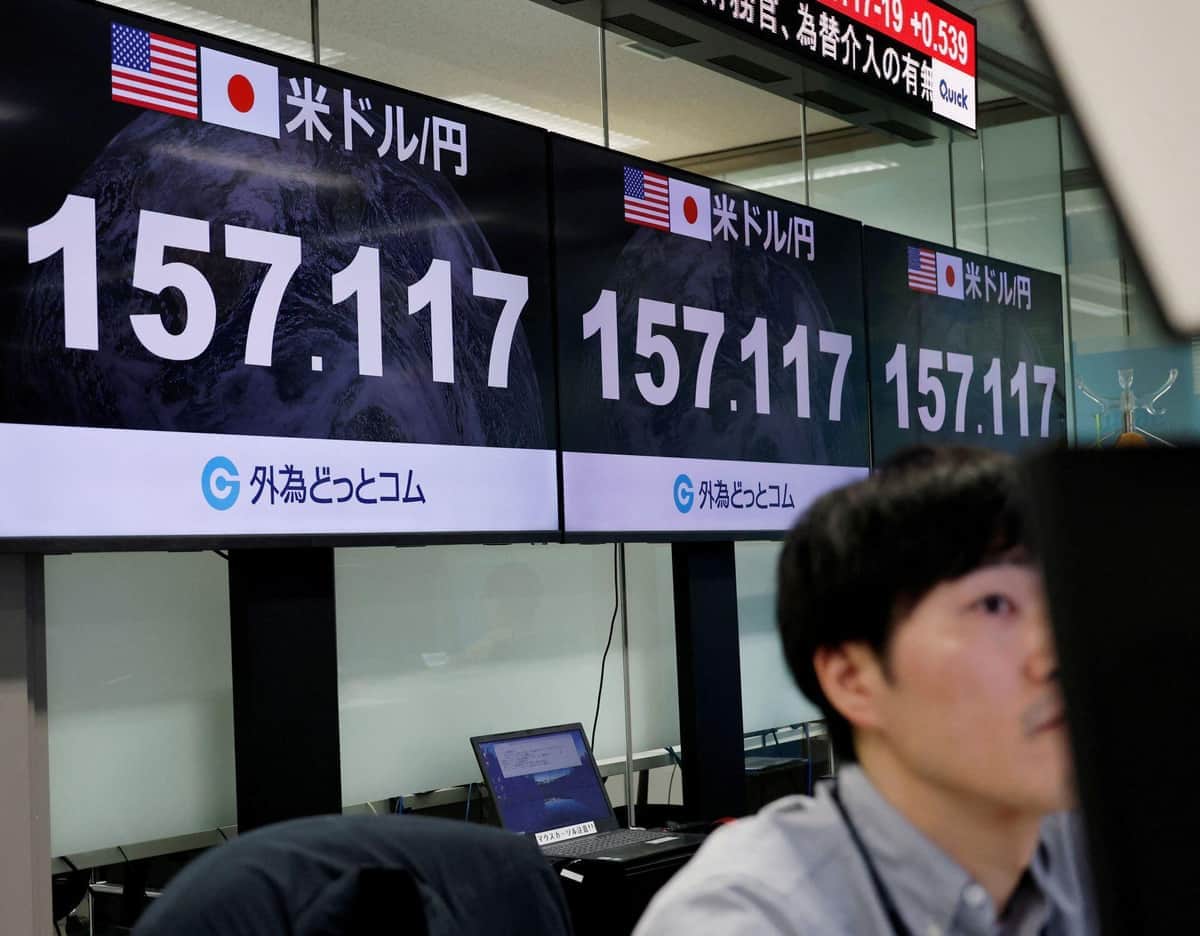 対ドル円相場が急騰（写真：ロイター/アフロ）