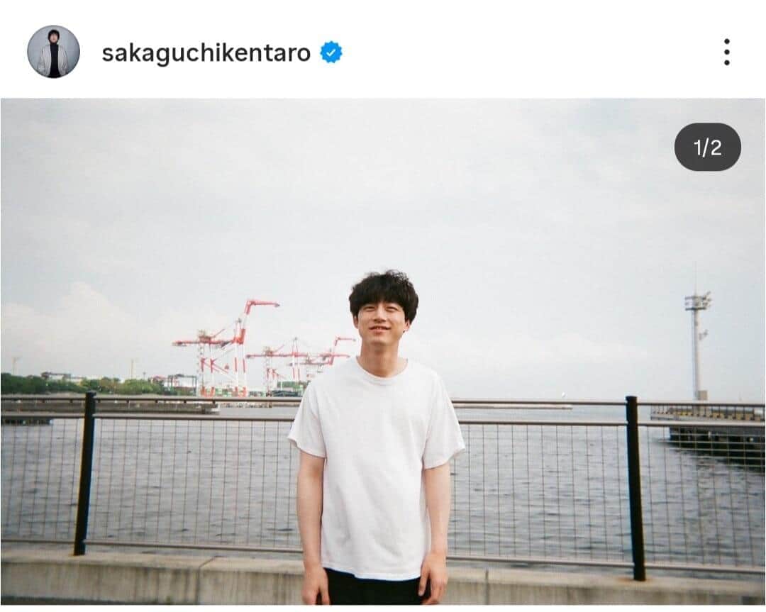 坂口健太郎さんのインスタグラム（＠sakaguchikentaro）より