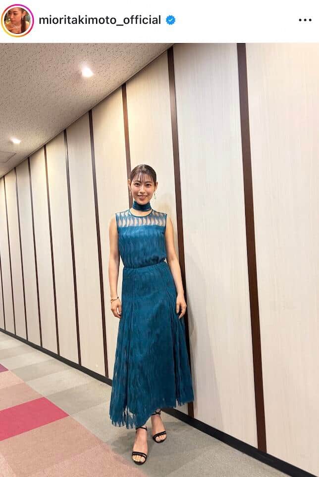 瀧本美織さんのインスタグラム（＠mioritakimoto_official）より