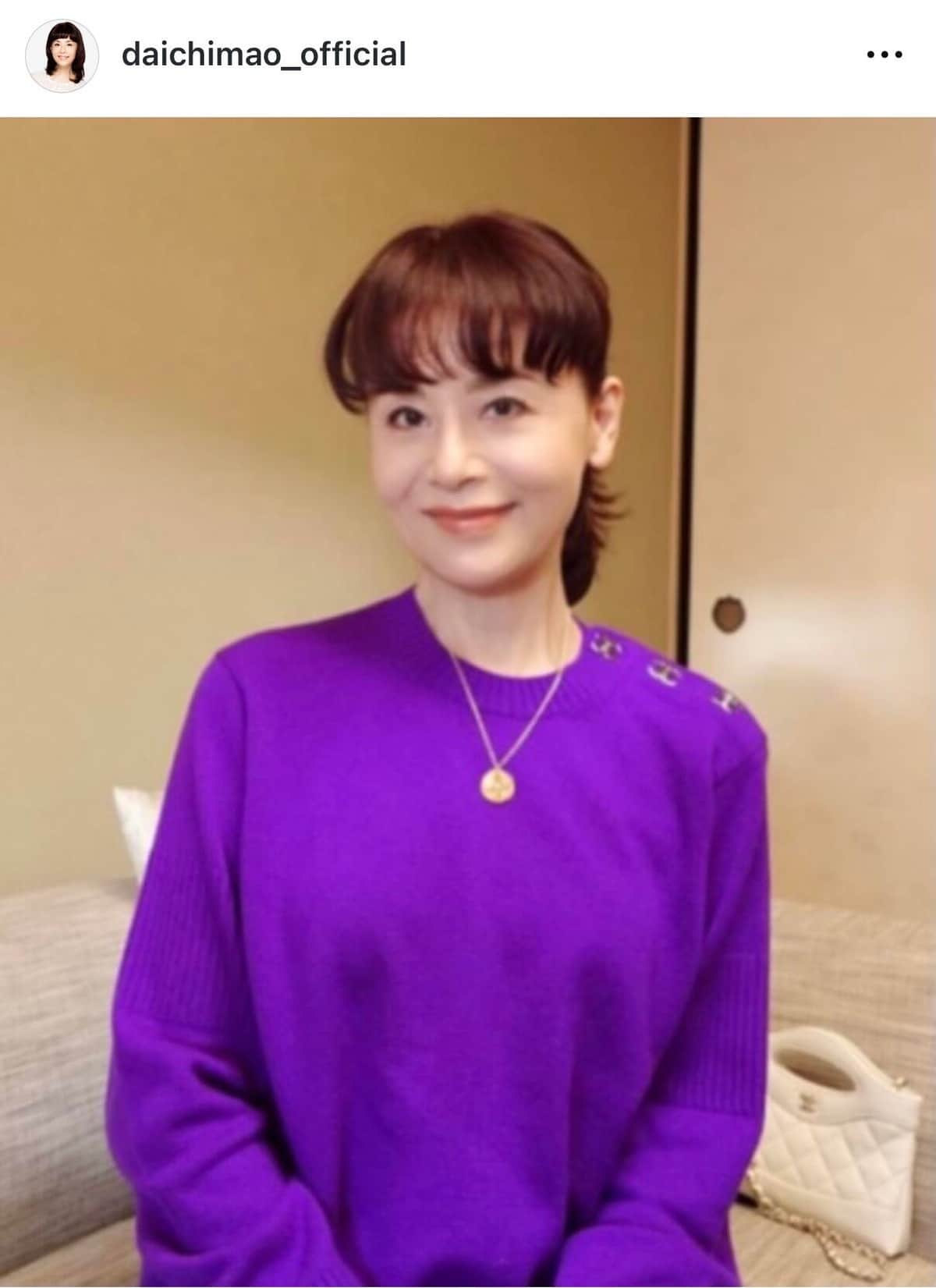 大地真央、変わらぬ美貌に衝撃...ゴージャスな毛皮コート＆ドレス姿　「美しすぎる」「魅力的なマダム」