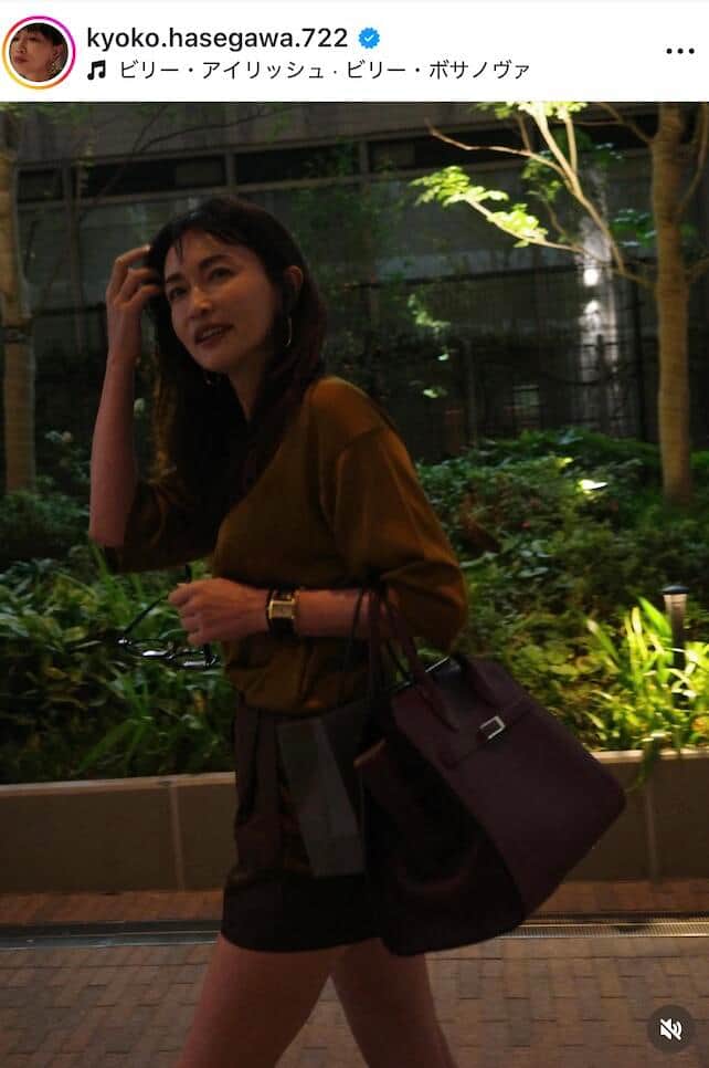 長谷川京子さんのインスタグラム（＠kyoko.hasegawa.722）より