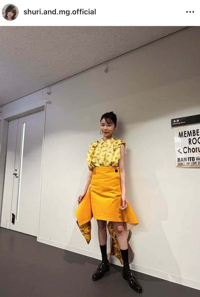 趣里さんのインスタグラム（＠shuri.and.mg.official）より