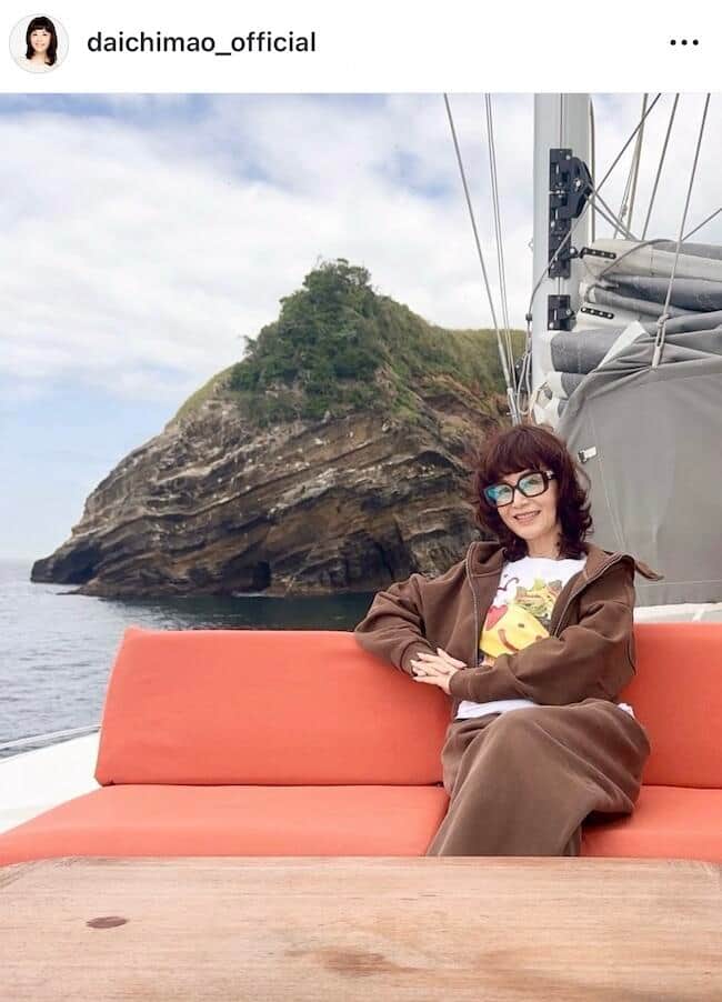 大地真央さんのインスタグラム（＠daichimao_official）より