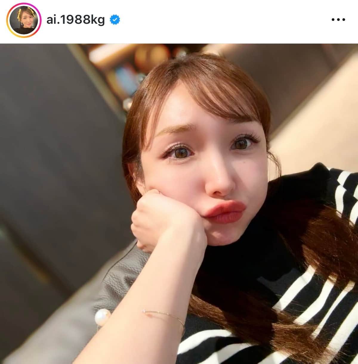 加護亜依さんのインスタグラム（＠ai.1988kg）より